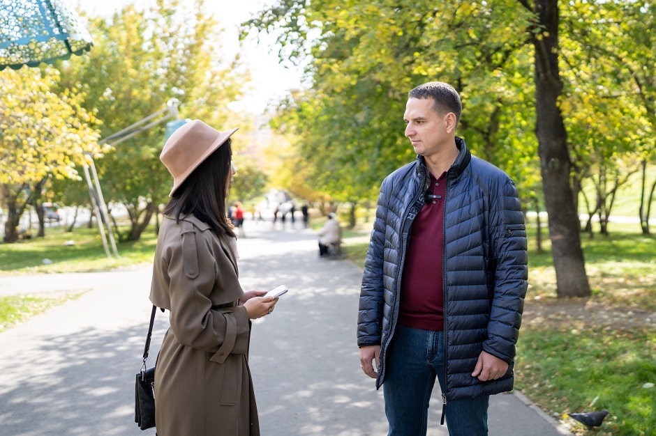 Это место стало стартовой точкой нашей прогулки