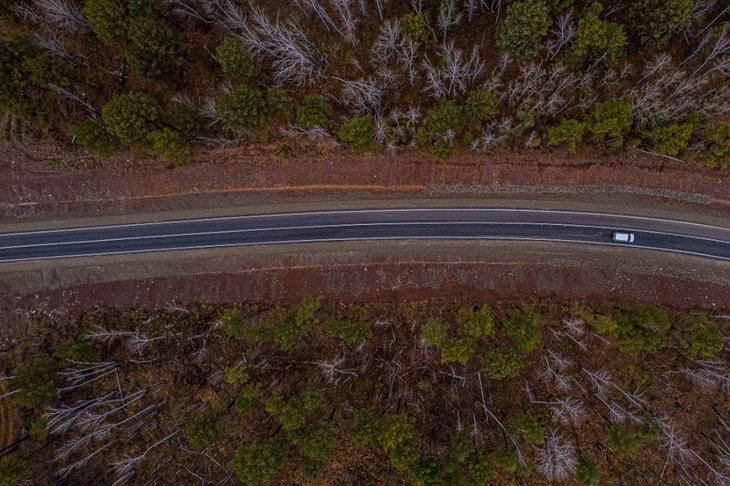 В Аларском и Нукутском районах после капитального ремонта ввели в эксплуатацию дорогу Кутулик – Бахтай – Хадахан. Фото пресс-службы правительства региона