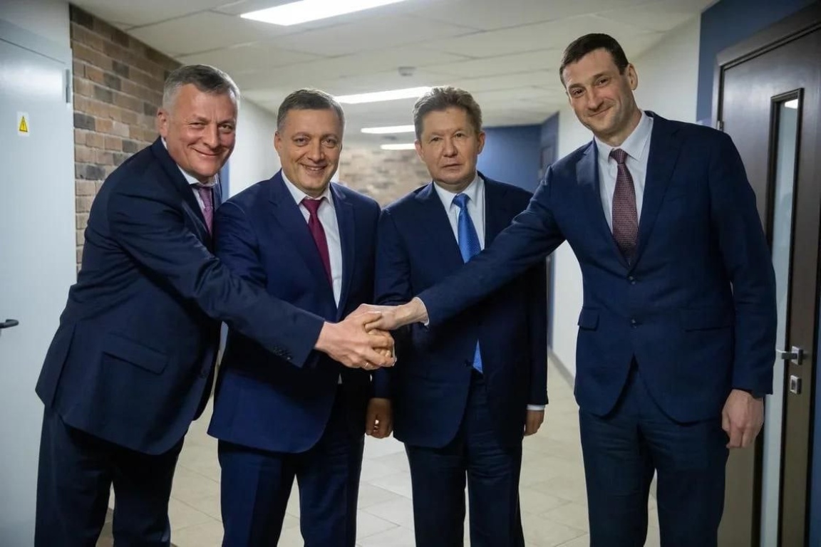 Встреча с главой «Газпрома» Алексеем Миллером