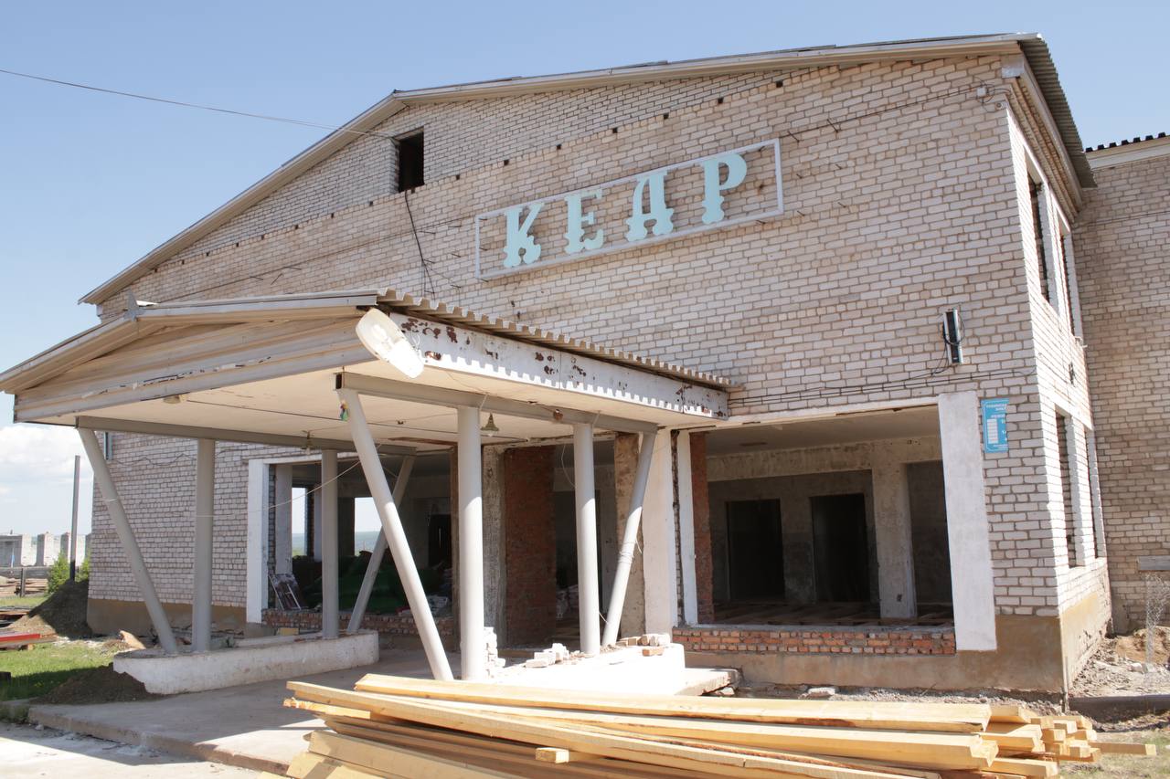 Клуб «Кедр» в в посёлке Тубинский. Фото из телеграм-канала Виталия Перетолчина Клуб «Кедр» в в посёлке Тубинский. Фото из телеграм-канала Виталия Перетолчина