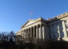 Здание Министерства финансов США в Вашингтоне. Фото с сайта ria.ru