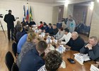 Встреча с главами муниципалитетов Тайшетского района. Фото пресс-службы правительства Иркутской области