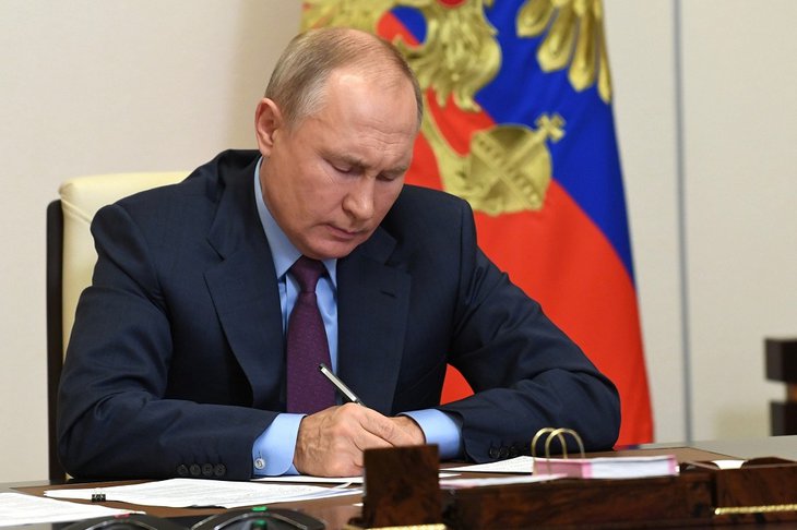 Владимир Путин. Фото с сайта Кремля