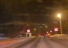 Погоня в Ангарске. Скриншот видео пресс-службы ГУ МВД России по Иркутской области