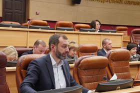 Александр Ведерников. Фото пресс-службы Заксобрания Иркутской области