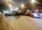 Массовое ДТП на Байкальской. Фото ГУ МВД России по Иркутской области