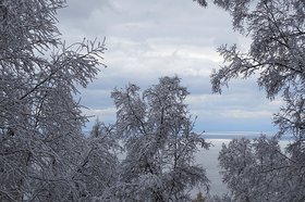 Вид со смотровой площадки. Фото пресс-службы «Заповедного Прибайкалья»