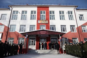 Школа №6 в Усолье-Сибирском. Фото пресс-службы правительства Иркутской области
