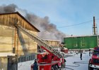 Пожар в Усть-Илимске. Фото пресс-службы прокуратуры Иркутской области