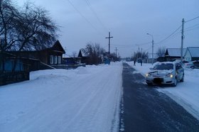 Место ДТП в Тулуне 18 января. Фото из группы Госавтоинспекции Иркутска «ВКонтакте»
