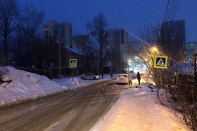 Авария на 4-й Железнодорожной. Фото ГУ МВД России по Иркутской области