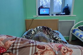 Палата в Ивано-Матренинской больницы. Фото из сообщества клиники «ВКонтакте»
