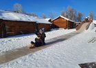 Горка в «Тальцах». Фото пресс-службы правительства Иркутской области
