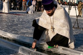 Крещение в Иркутске. Фото из архива IRK.ru