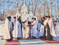 Митрополит Иркутский и Ангарский Максимилиан провёл праздничный молебен.