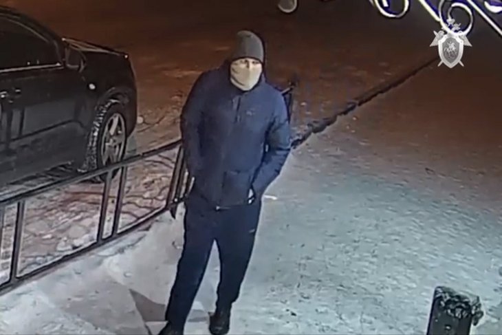 Подозреваемый. Скриншот видео СУ СКР по Иркутской области