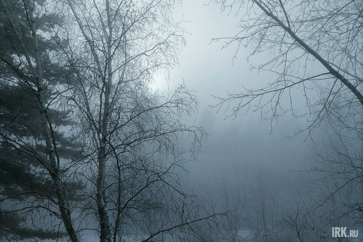 Морозный туман утром в Иркутске. Фото IRK.ru