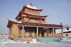 Усть-Ордынский дацан «Тубдэн Даржелин». Фото из телеграм-канала правительства Иркутской области