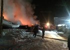 Пожар в Шелеховском районе. Фото ГУ МЧС России по Иркутской области