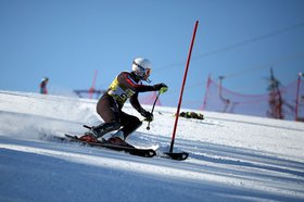 Горнолыжник. Фото пресс-службы правительства Иркутской области