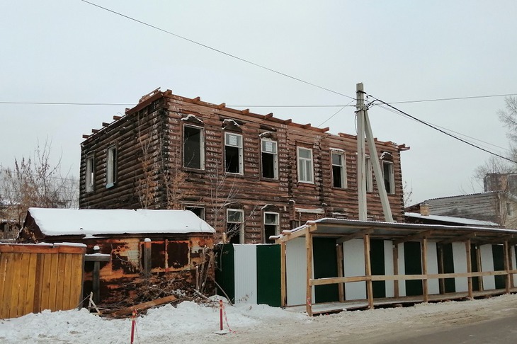 Дом на Седова, 33. Фото предоставлено пресс-службой администрации Иркутска