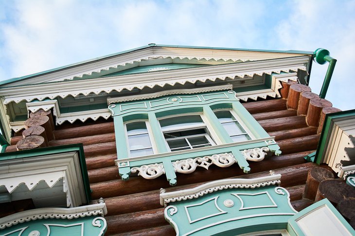 Отреставрированный АРПИ дом на Лапина, 45. Фото Маргариты Романовой, IRK.ru