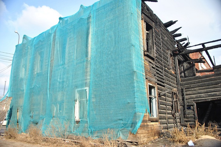 Дом на Тимирязева, 40. Фото предоставлено пресс-службой администрации Иркутска