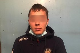 Один из подозреваемых. Фото ГУ МВД России по Иркутской области