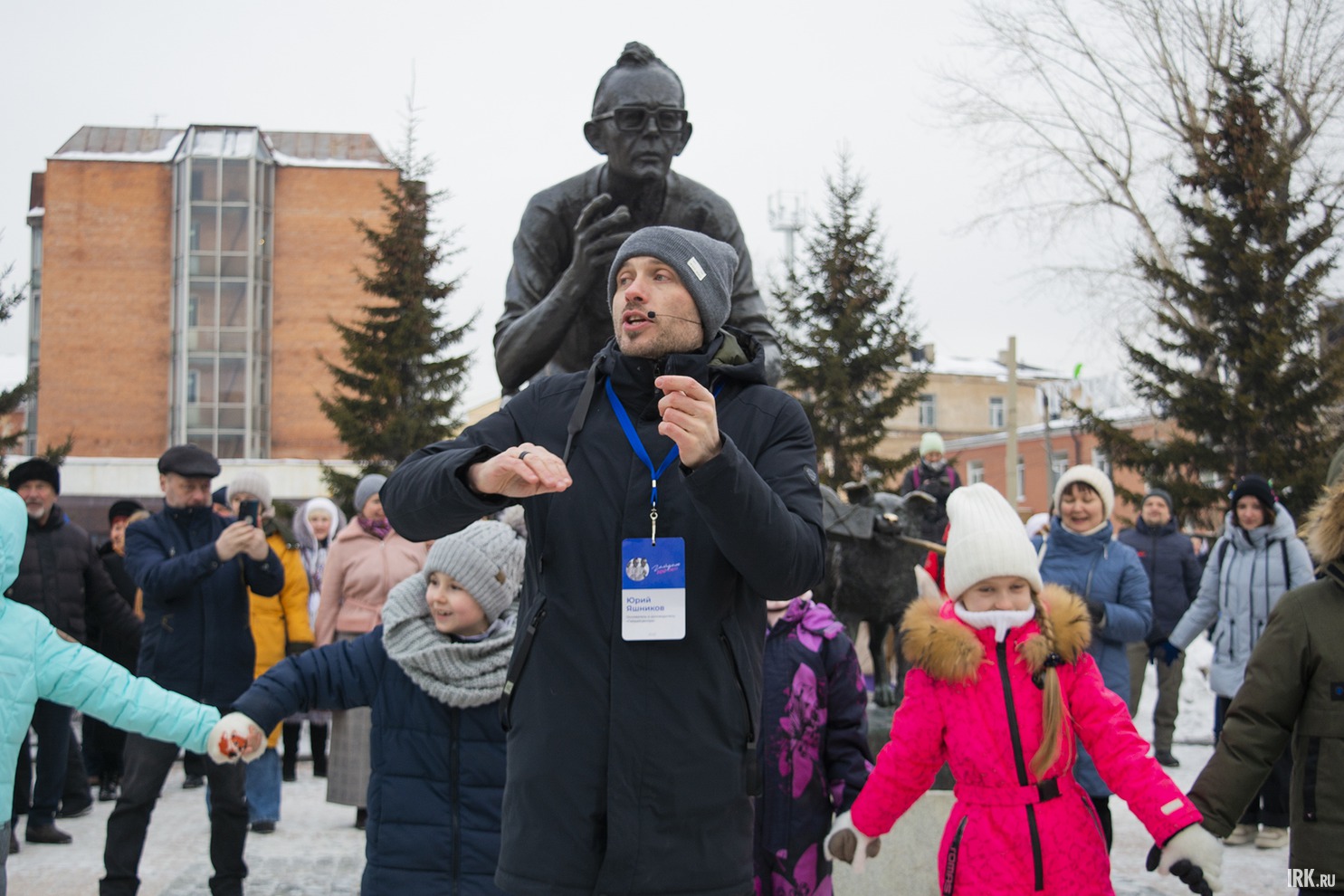 Юрий Яшников, иркутский кинорежиссёр, один из организаторов флешмоба