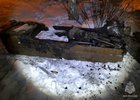 Горевший ящик. Фото пресс-службы ГУ МЧС России по Иркутской области