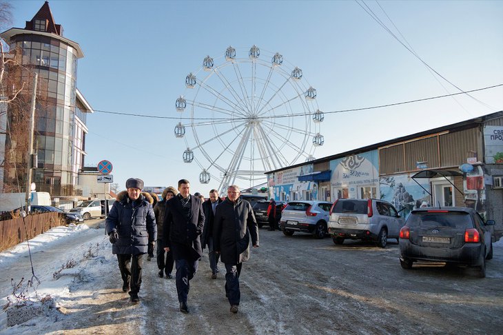 В листвянку на машине