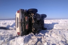 ДТП в Черемховском районе 7 февраля. Фото Госавтоинспекции Иркутской области