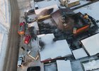 Сгоревший дом в Грановщине. Фото пресс-службы ГУ МЧС России по Иркутской области
