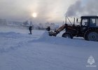 Создание водоотвода в Качугском районе. Фото пресс-службы ГУ МЧС России по Иркутской области