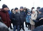 Руководитель энергетического бизнеса Эн+ Михаил Хардиков, губернатор Игорь Кобзев, мэр Иркутского района Леонид Фролов (слева направо). Фото пресс-службы правительства Иркутской области