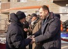 Вручение ключей от новый квартир в Черемхово. Фото пресс-службы ЗС региона