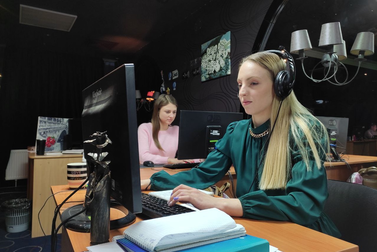 Юлия Пурышева в редакции телеканала