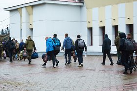Мобилизованные. Фото Маргариты Романовой, IRK.ru