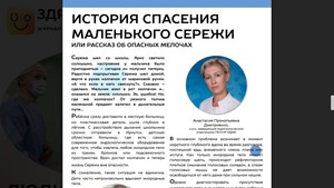 Скан журнала «Здравствуйте, дети»