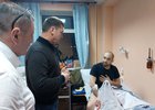 Военнослужащие в госпитале. Фото из телеграм-канала Андрея Чернышева