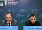 Евгений Васиченко и Александр Селедцов. Скриншот видео пресс-службы правительства Иркутской области