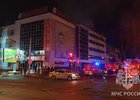 Пожар в Иркутске. Фото пресс-службы ГУ МЧС России по Иркутской области