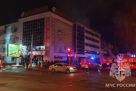 Пожар в Иркутске. Фото пресс-службы ГУ МЧС России по Иркутской области
