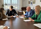 Совещание. Фото из телеграм-канала Евгения Стекачева