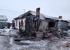 Сгоревший дом в Иркутске. Фото пресс-службы СУ СК России по Иркутской области