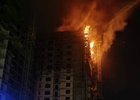 Пожар на строительной площадке 5 марта. Изображение ГУ МЧС России по Иркутской области