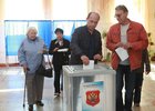 На выборах. Фото www.irkutsk.izbirkom.ru