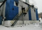 Пожар на промплощадке в Братске 14 марта. Фото ГУ МЧС России по Иркутской области