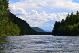 Река Онот. Фото пресс-службы ГУ МЧС России по Иркутской области