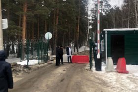 Перекрытый проход в роще на Синюшиной горе. Фото местных жителей